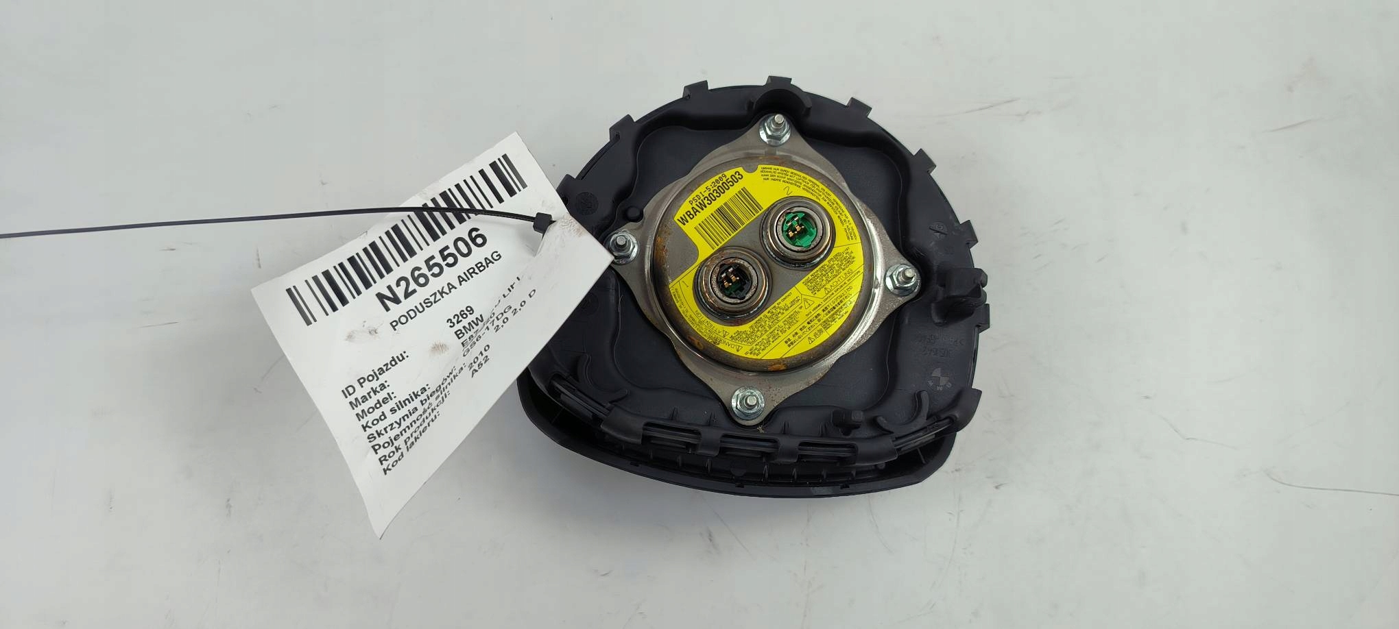 airbag airbag BMW E87 116D LIFT