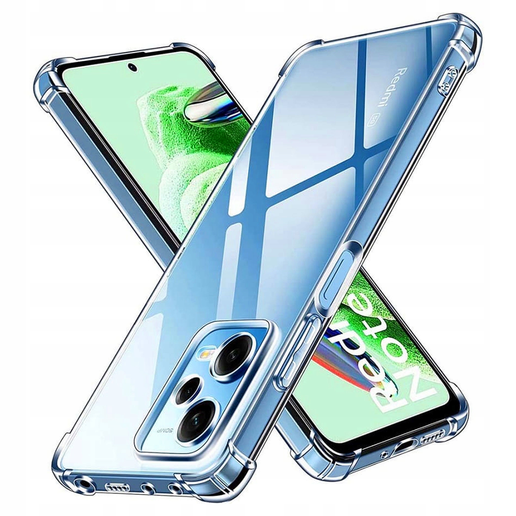 Etui Do Xiaomi Redmi Note 12 Obudowa Clear Anti-shock Wzmacniane Pancerne