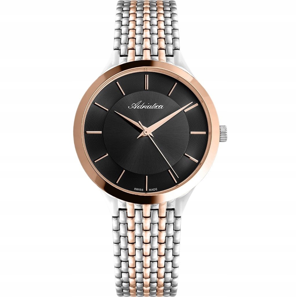 Pánské Hodinky Adriatica na náramku A1276.R114Q Quartzové hodinky Swiss