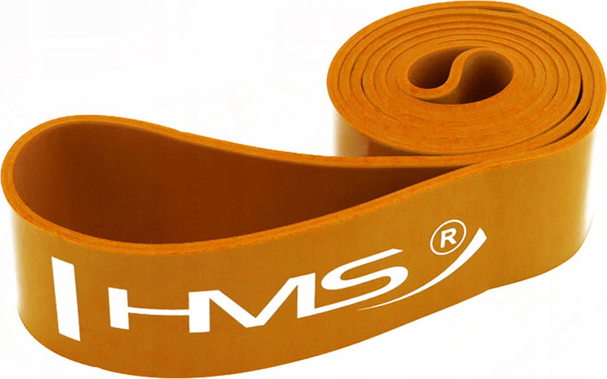 Odporová Guma Pro Cvičení Hms GU05 101X4,5X2080 MM Oranžová