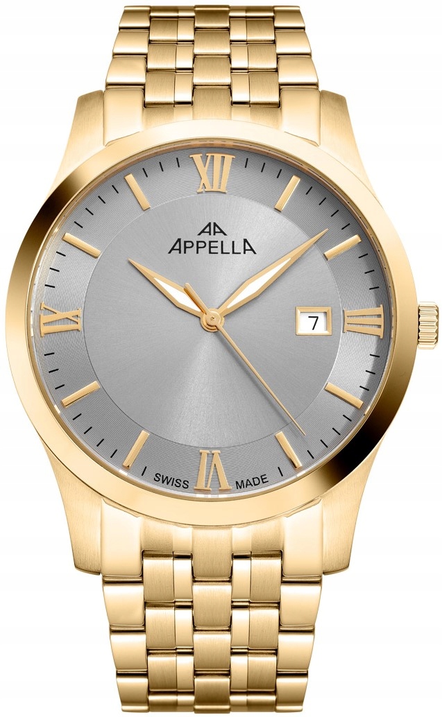 Pánské hodinky Appella L12004.1167Q gravírování