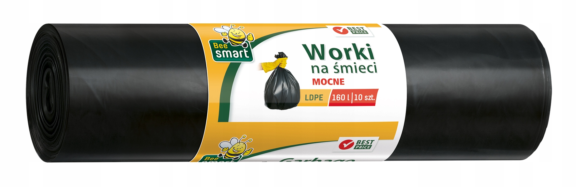 

Bee Smart Worki Na Śmieci Mocne 160L 10 Szt.