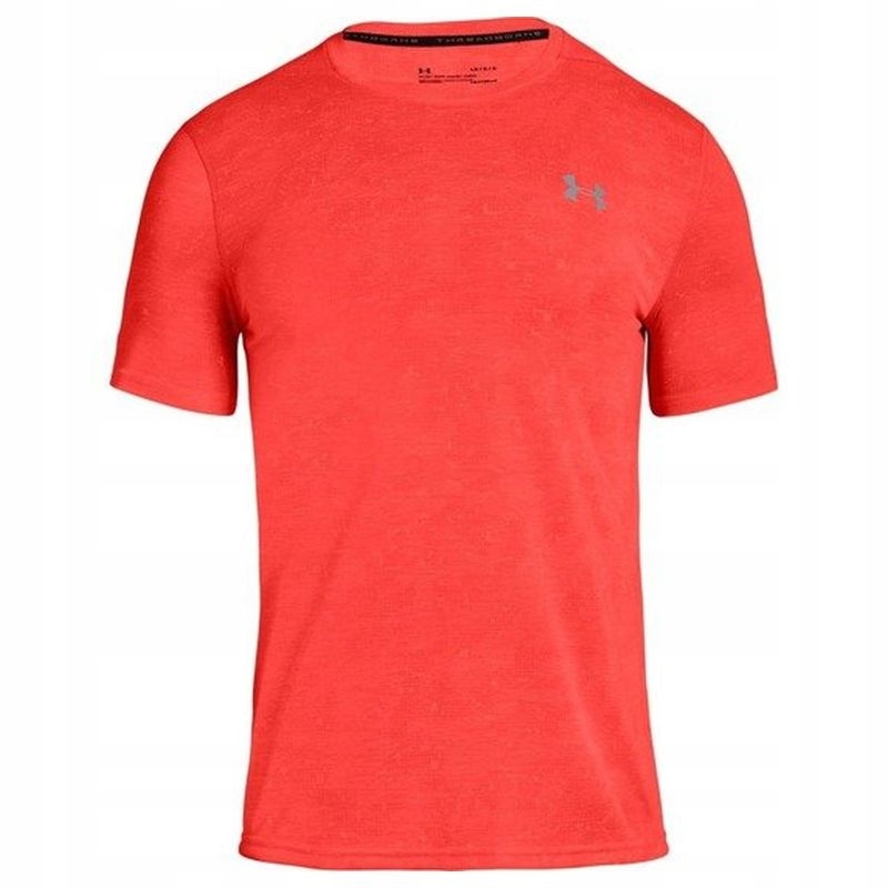 Koszulka Under Armour Threadborne Fitted Printed Ss Men Orange 985 S