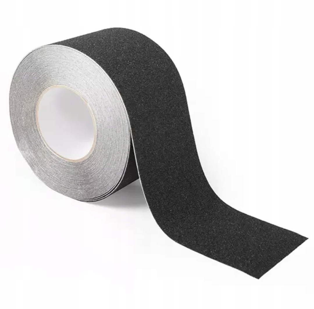 ЛЕНТА ПРОТИВОСКОЛЬЗЯЩАЯ ЛЕСТНИЦА ЧЕРНАЯ 50мм х 10м