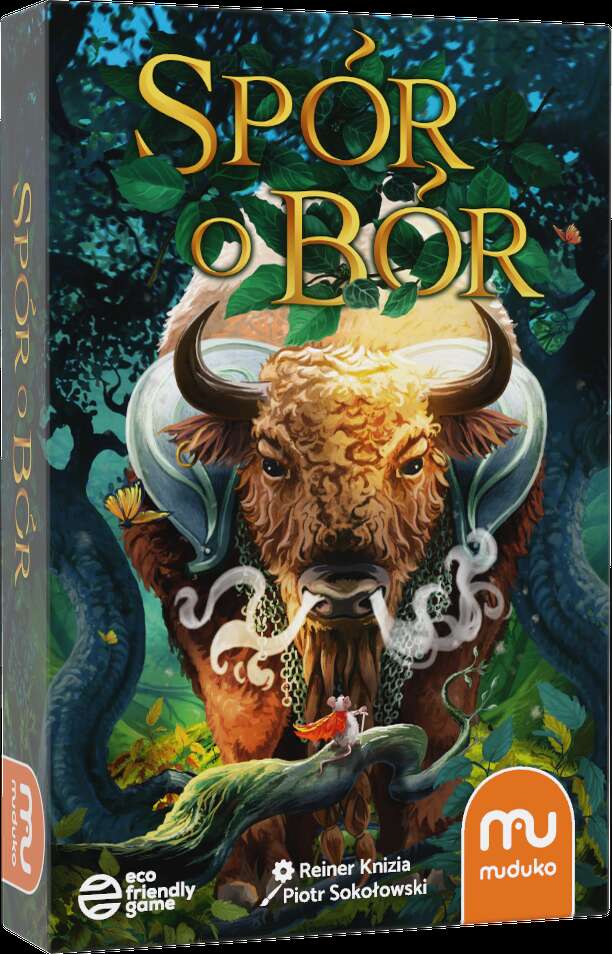 SPÓR O BÓR GRA PLANSZOWA RODZINNA MUDUKO