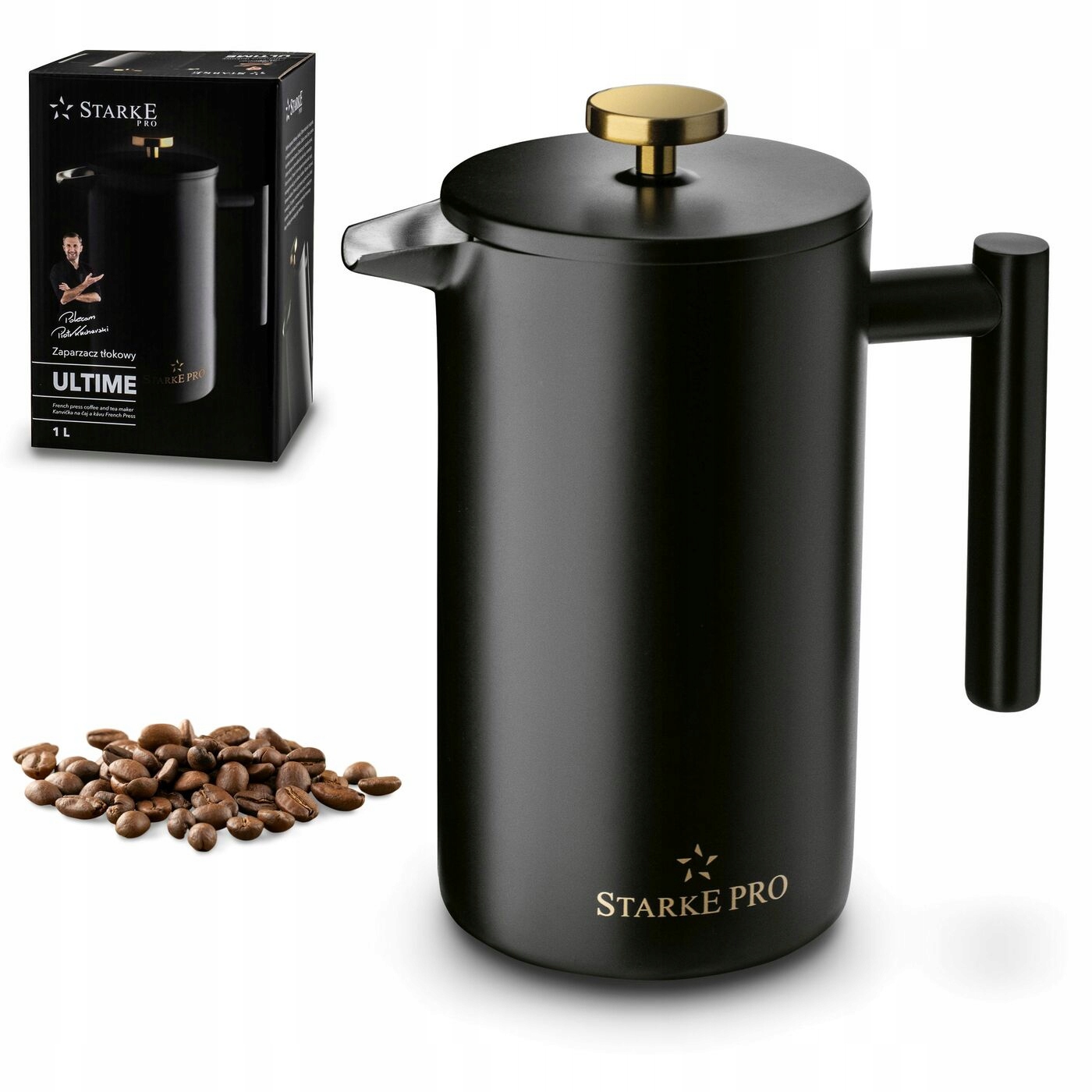 

Zaparzacz Do Kawy Herbaty French Press jak termos