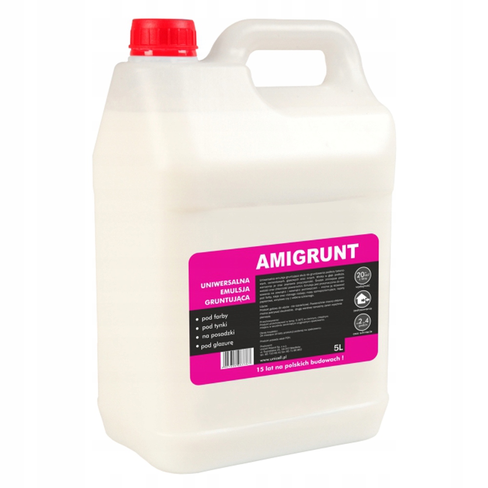 

Grunt uniwersalny akrylowy Amigrunt Primacol 5L