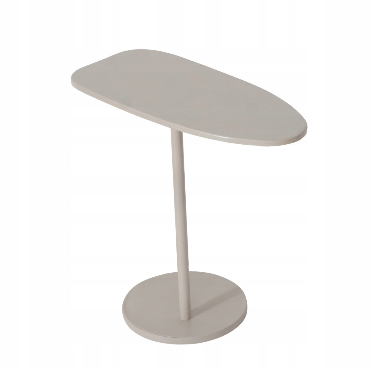 Kovový Pomocný Stolek Béžový Moderní Pluto 50X25X51,5 CM