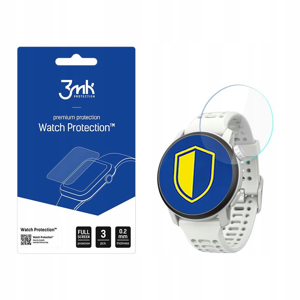Szkło Na Zegarek Do Coros Pace 3 3MK Watch Protection Flexibleglass