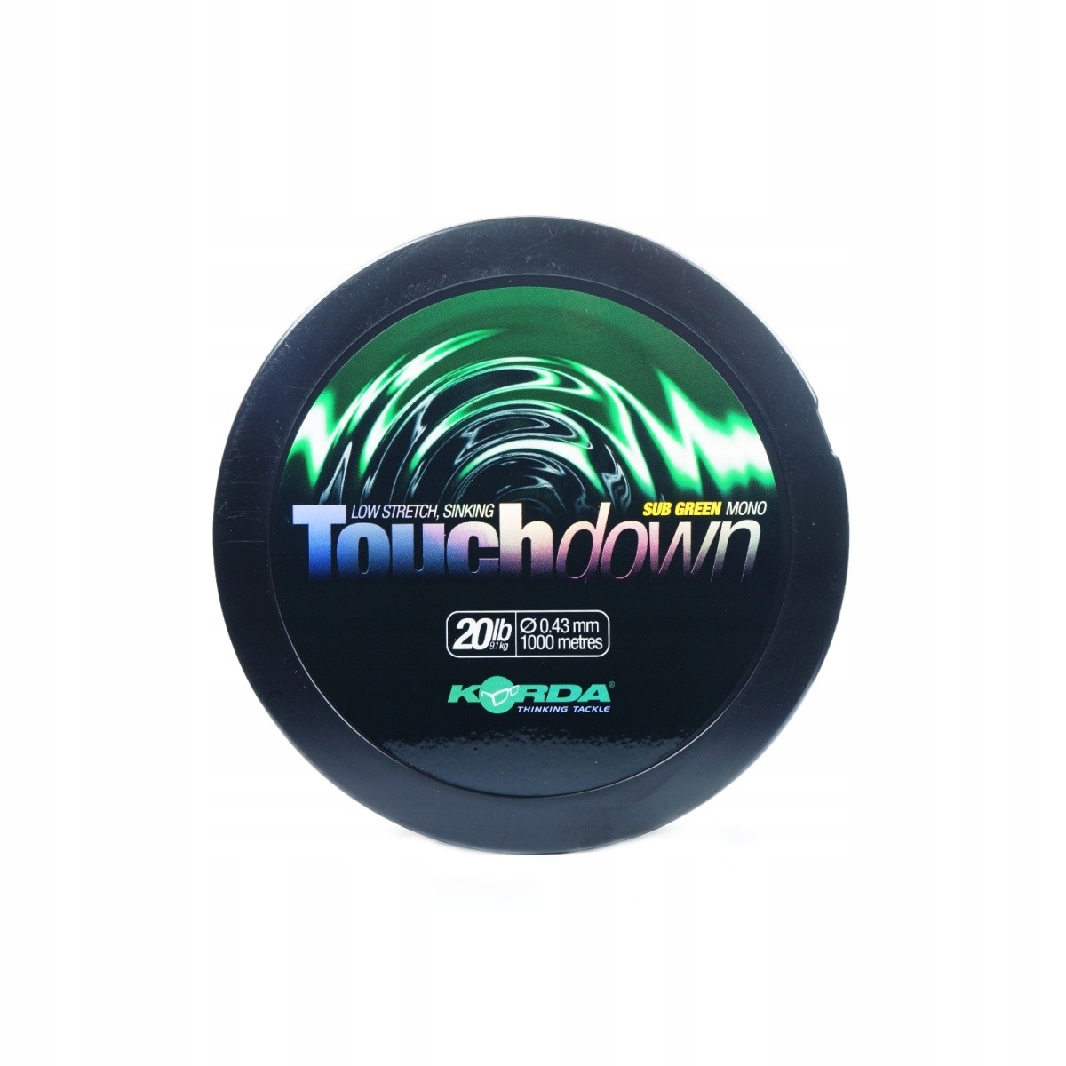 Vlasec Korda Touchdown Green 0.43mm 20lb 1000m
