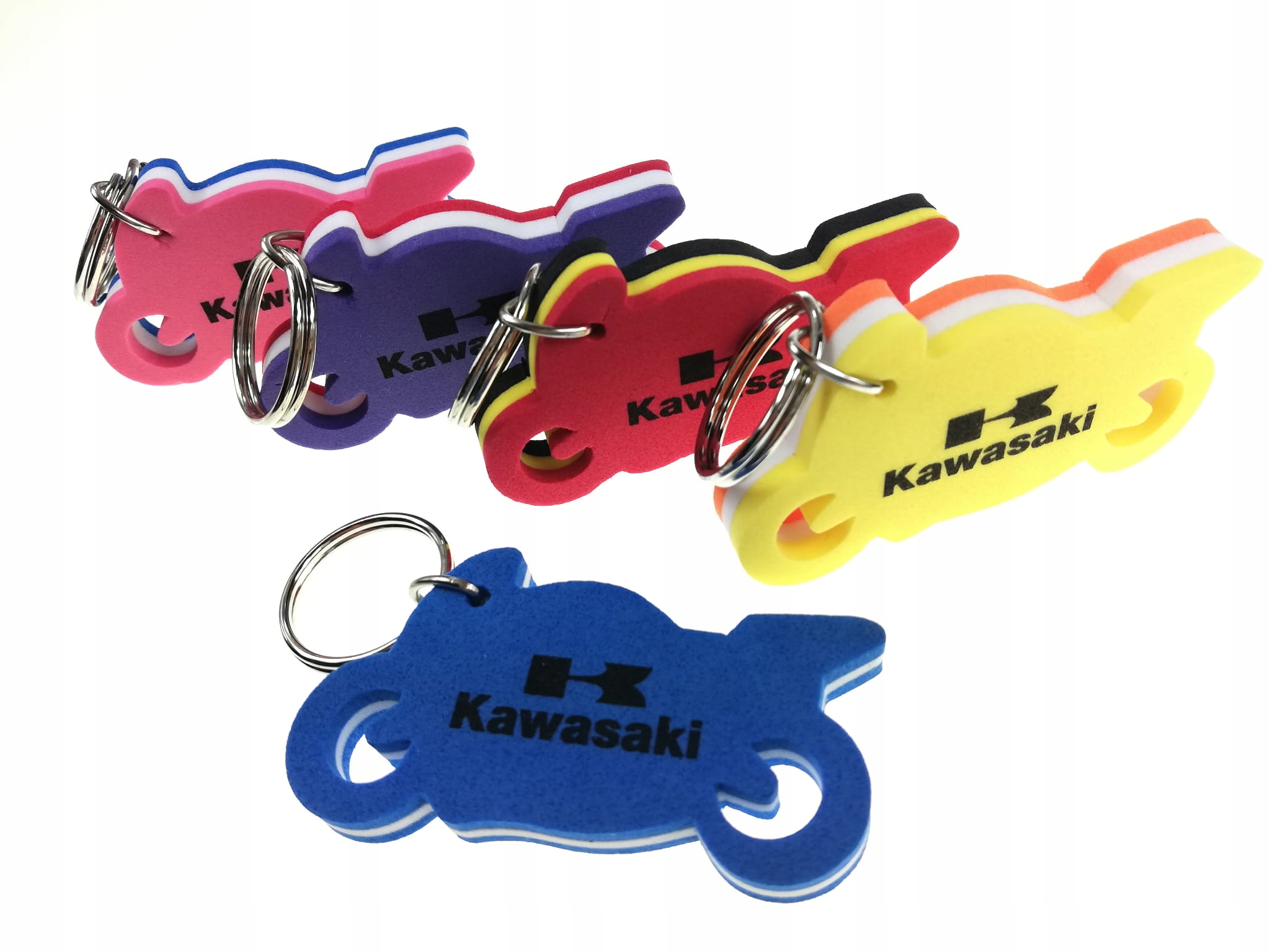 

Brelok motorek napis Wilmat Kawasaki