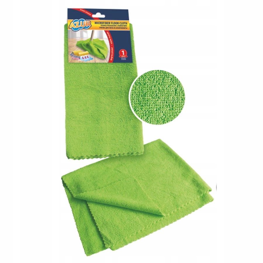 Levně 10x York Azurová Utěrka na podlahy z mikrovlákna 50 x 60 cm 1 kus