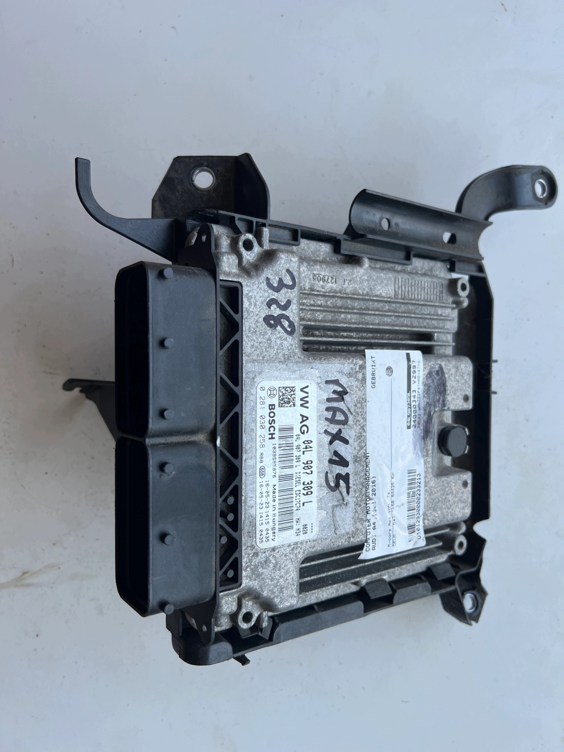 AUDI A4 2.0 TDI 04L907309L 0281030258 1039S85876 computer Originale