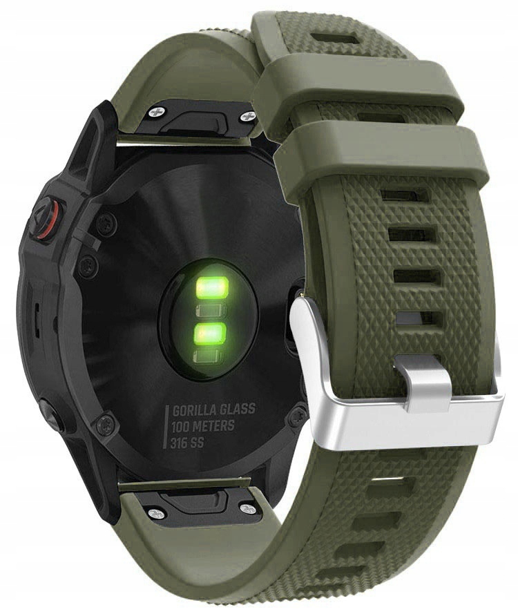 Khaki Pasek Garmin Fenix 3 (szerokość 26mm)