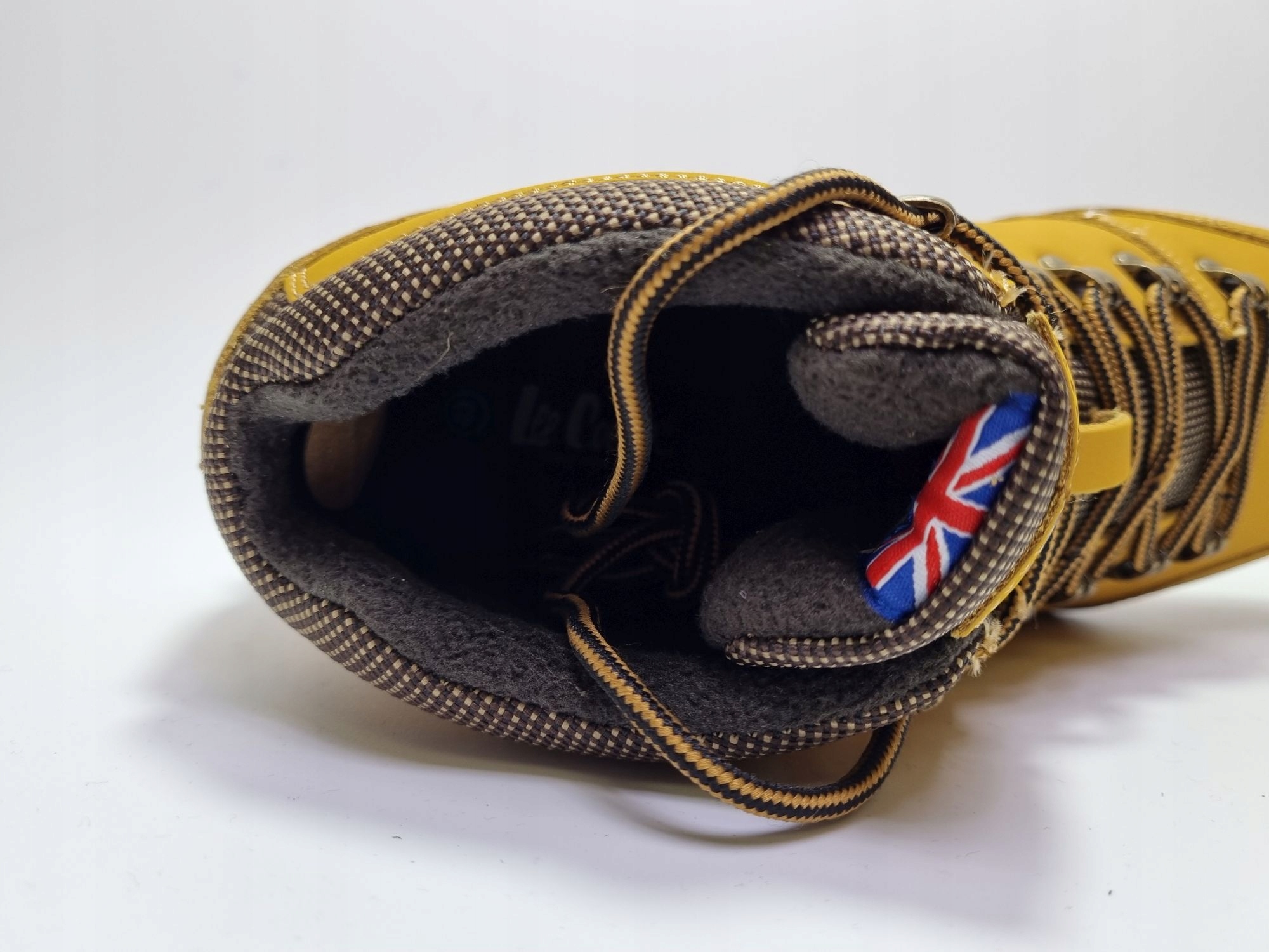 Buty LEE COOPER Ocieplane LCJ-21-01-0706 45 Materiał zewnętrzny skóra naturalna