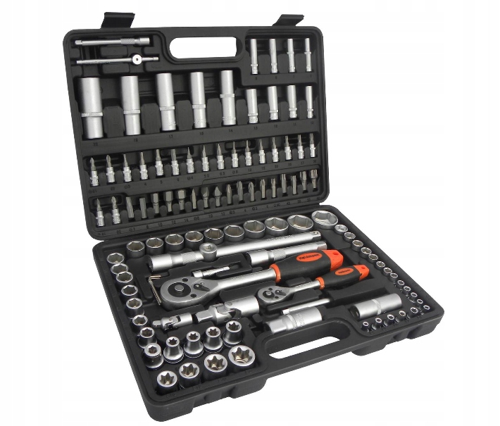 ZESTAW KLUCZY NASADOWYCH 94 ELEM CHROME VANADIUM Producent code G10150