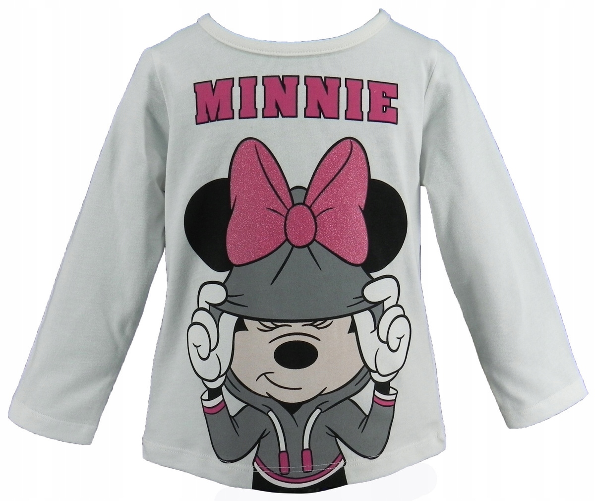 

Minnie Myszka bluzka błyszcząca kokarda Disney 116