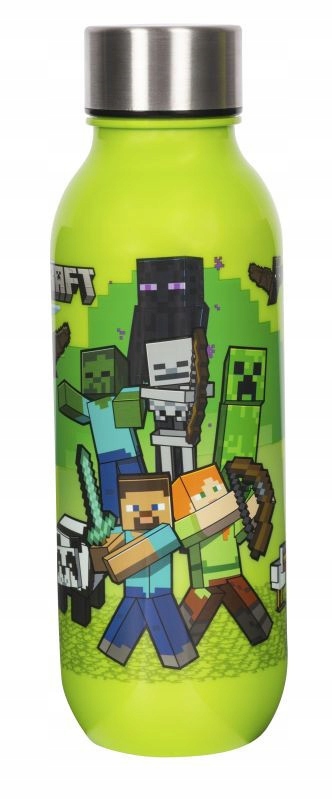 Minecraft Crafting bidon plastikowy z zakrętką 640 ml