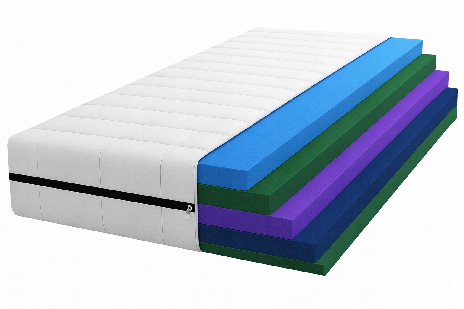 Matrace 90x200 pěnová Arado Premium komfort H3 vysoká matrace 20 cm