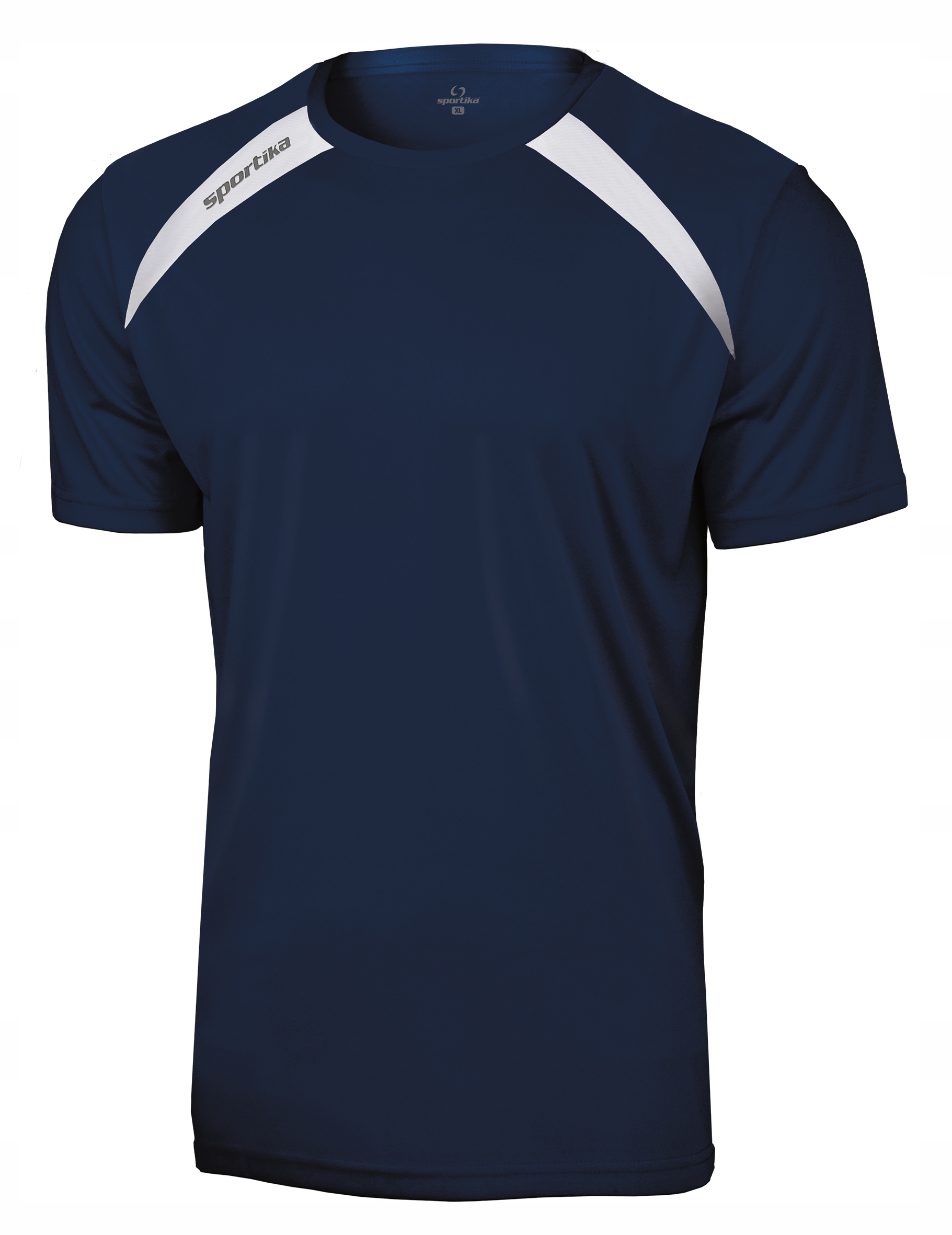 Koszulka Sportowa Sportika Matera T-shirt Team-Line Granatowa Xs