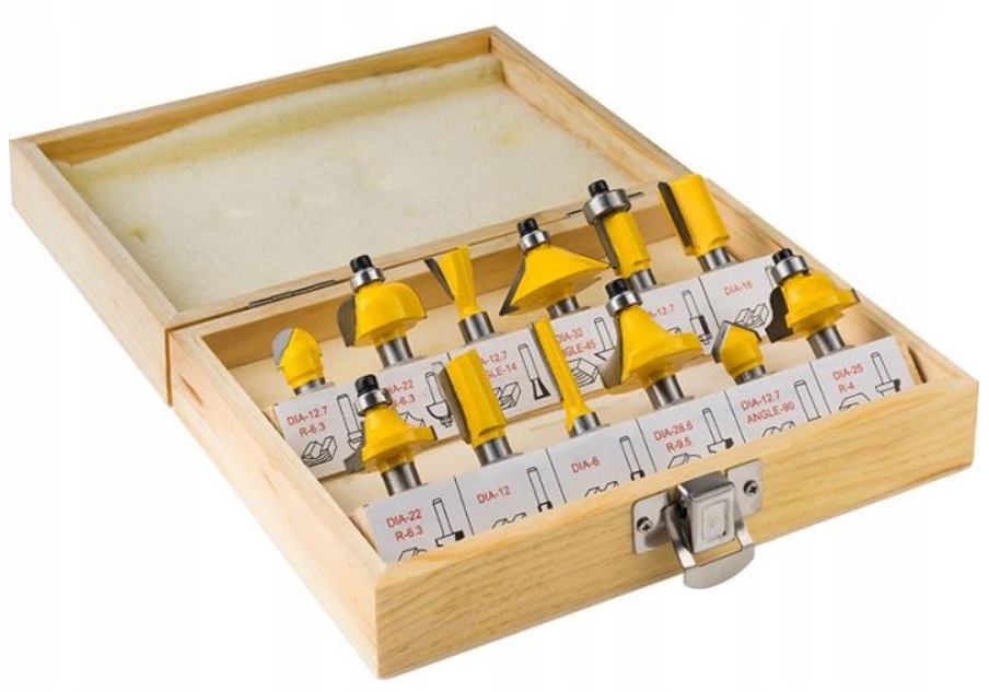 Tvarové frézy na dřevo 12 El Fréza pro frézku