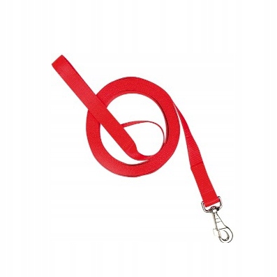 Levně Chaba vodítko tréninková páska dlouhá 20 m Červená