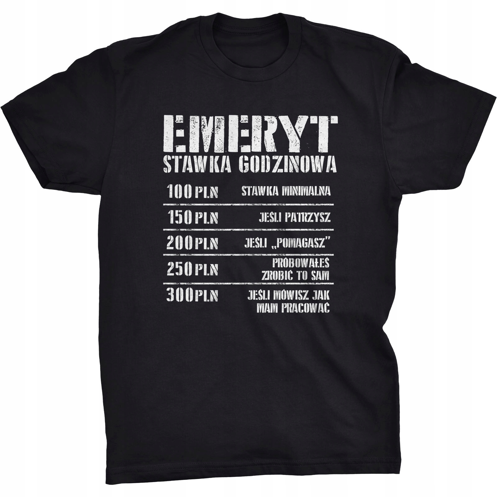 

Stawka Godzinowa Koszulka Dla Emeryta Prezent