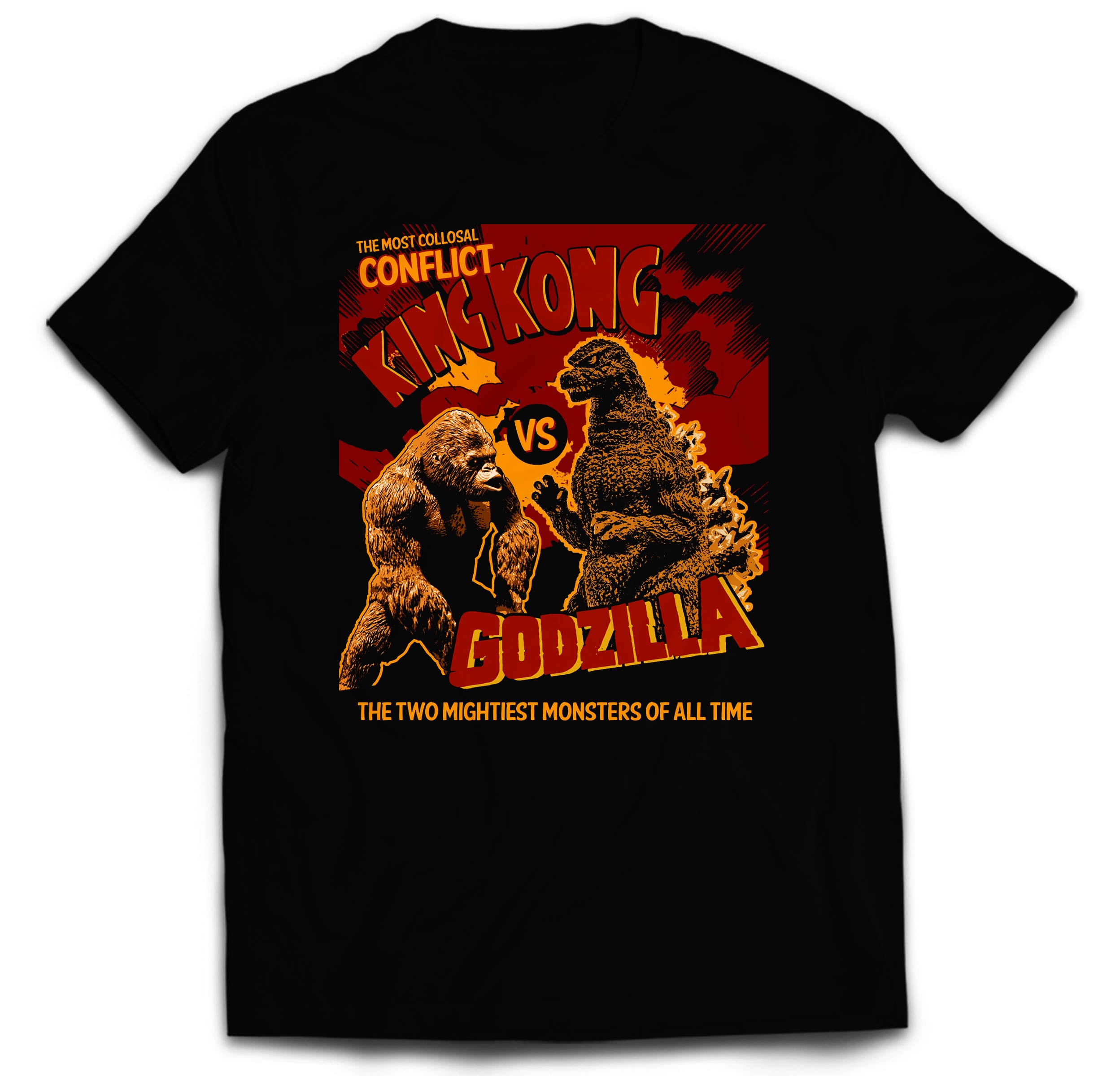 

Koszulka Dla Fana Godzilla Kontra King Kong M