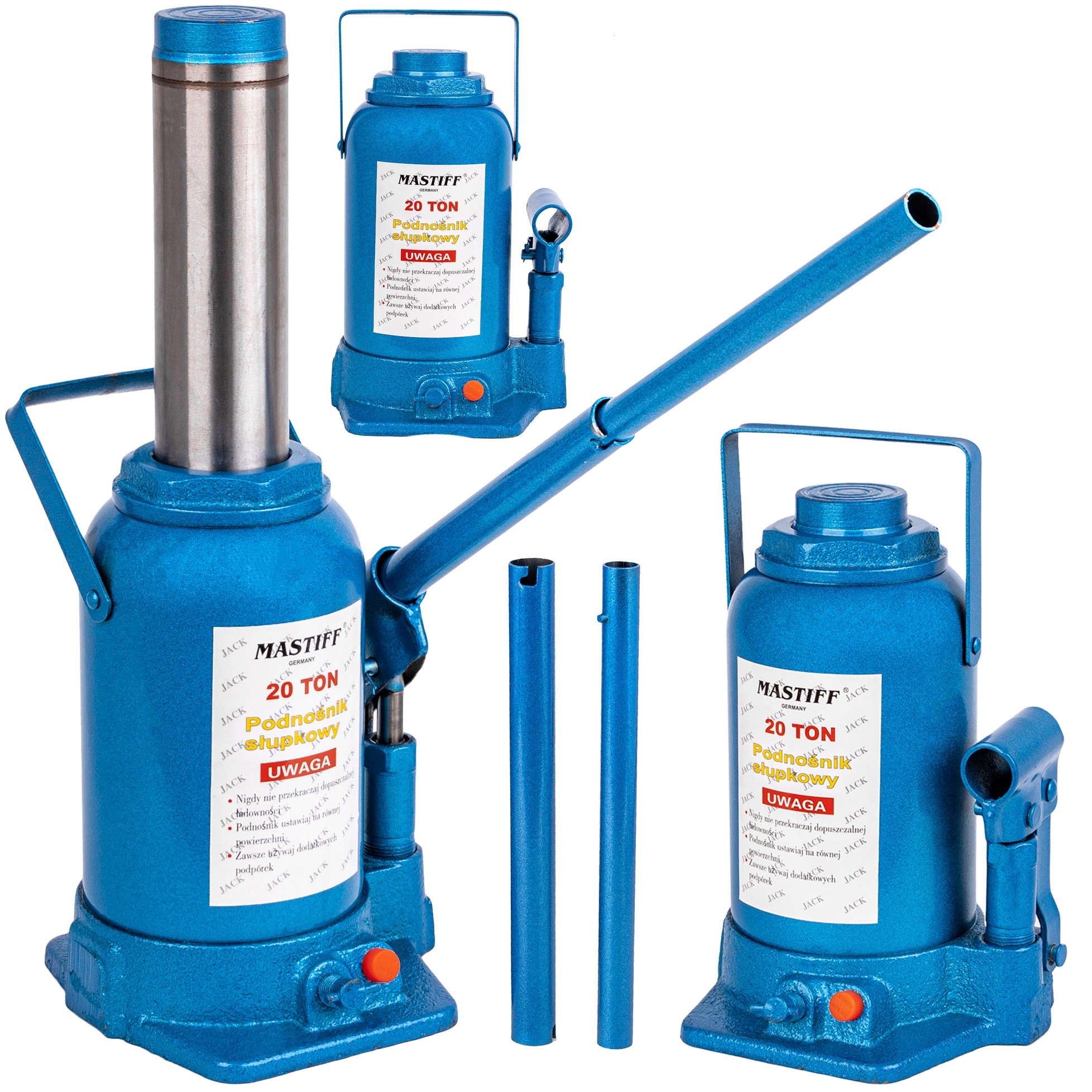 PODNOSNIK HYDRAULICZNY SLUPKOWY 20 TON LEWAREK 20T