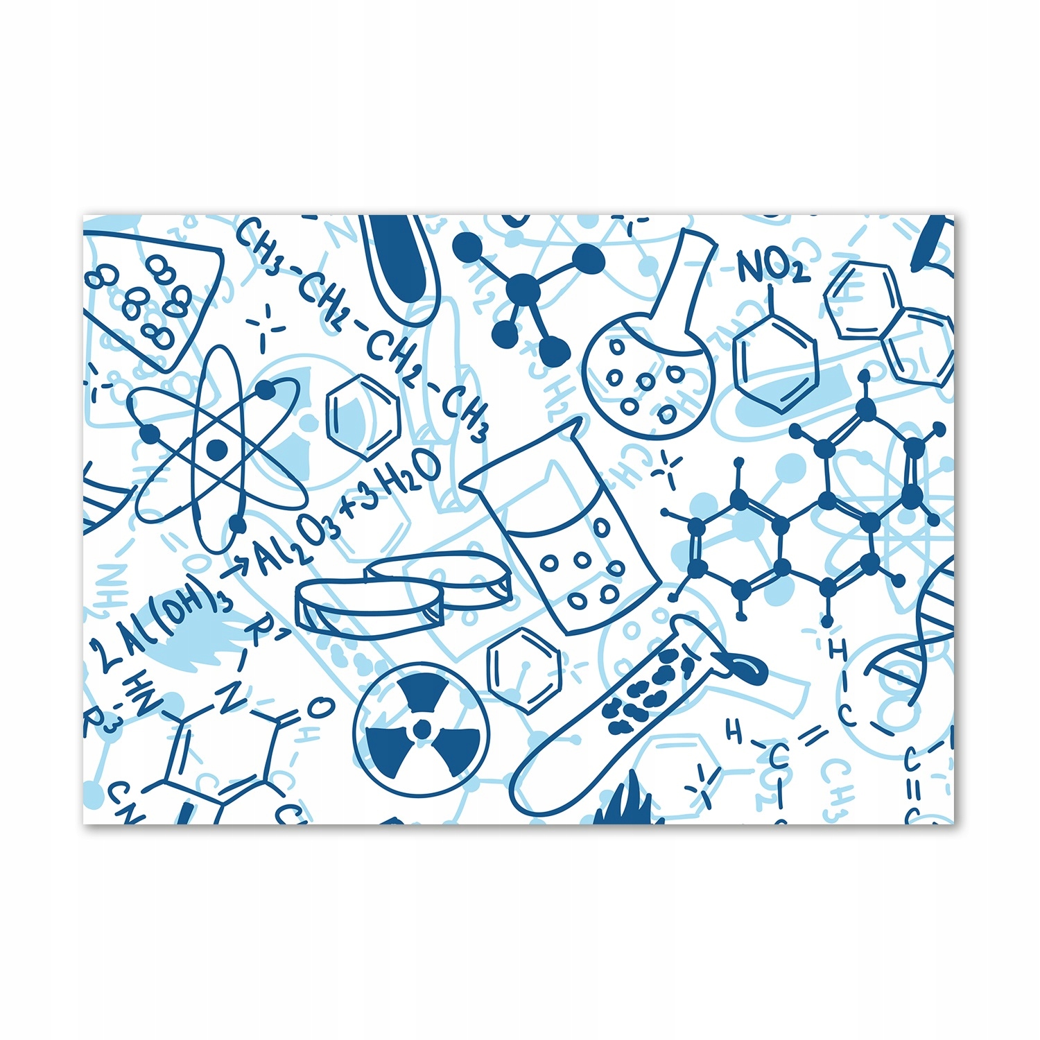 

Foto obraz na ścianę akryl Chemia tło 100x70 cm