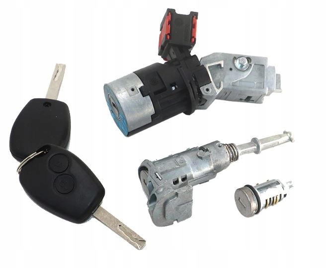 487009492R - КОМПЛЕКТ ЗАМОК ДВЕРИ ЛЕВЫЙ ПЕРЕКЛЮЧАТЕЛЬ ДЛЯ RENAULT KANGOO II