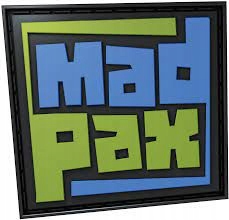 MADPAX plecak szkolny tornister Bąble Neonowy 3D Bohater Inny