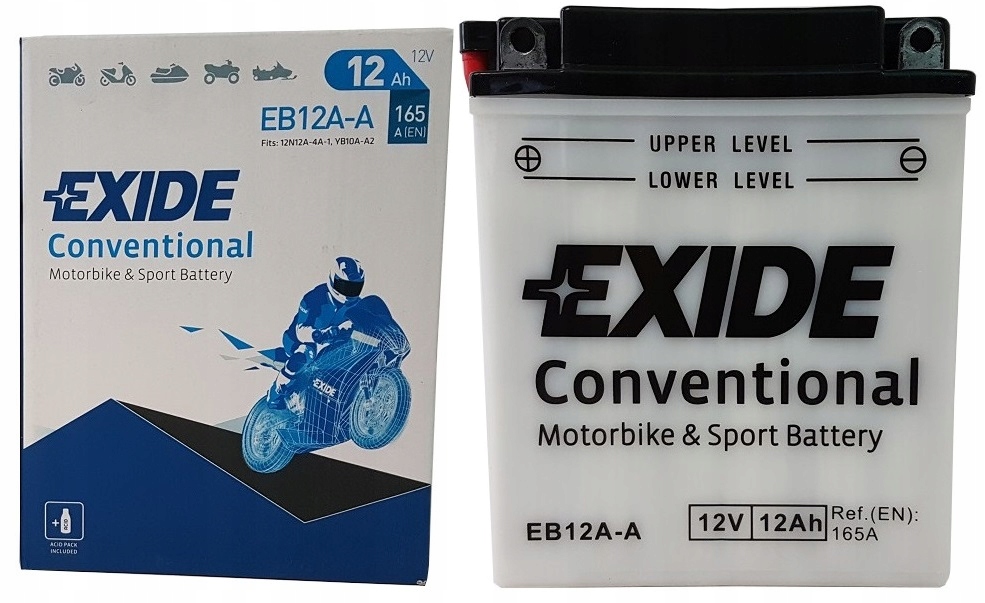 EB12A-A - Аккумулятор Exide EB12A-A/YB12A-a 12V 12Ah 165A