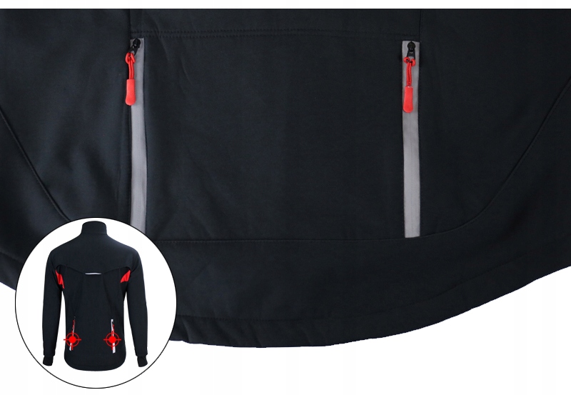 Kombinezon Rowerowy Kolarski Zimowy Jesienny Komfortowy TRUDNE WARUNKI 3XL Rozmiar 3XL