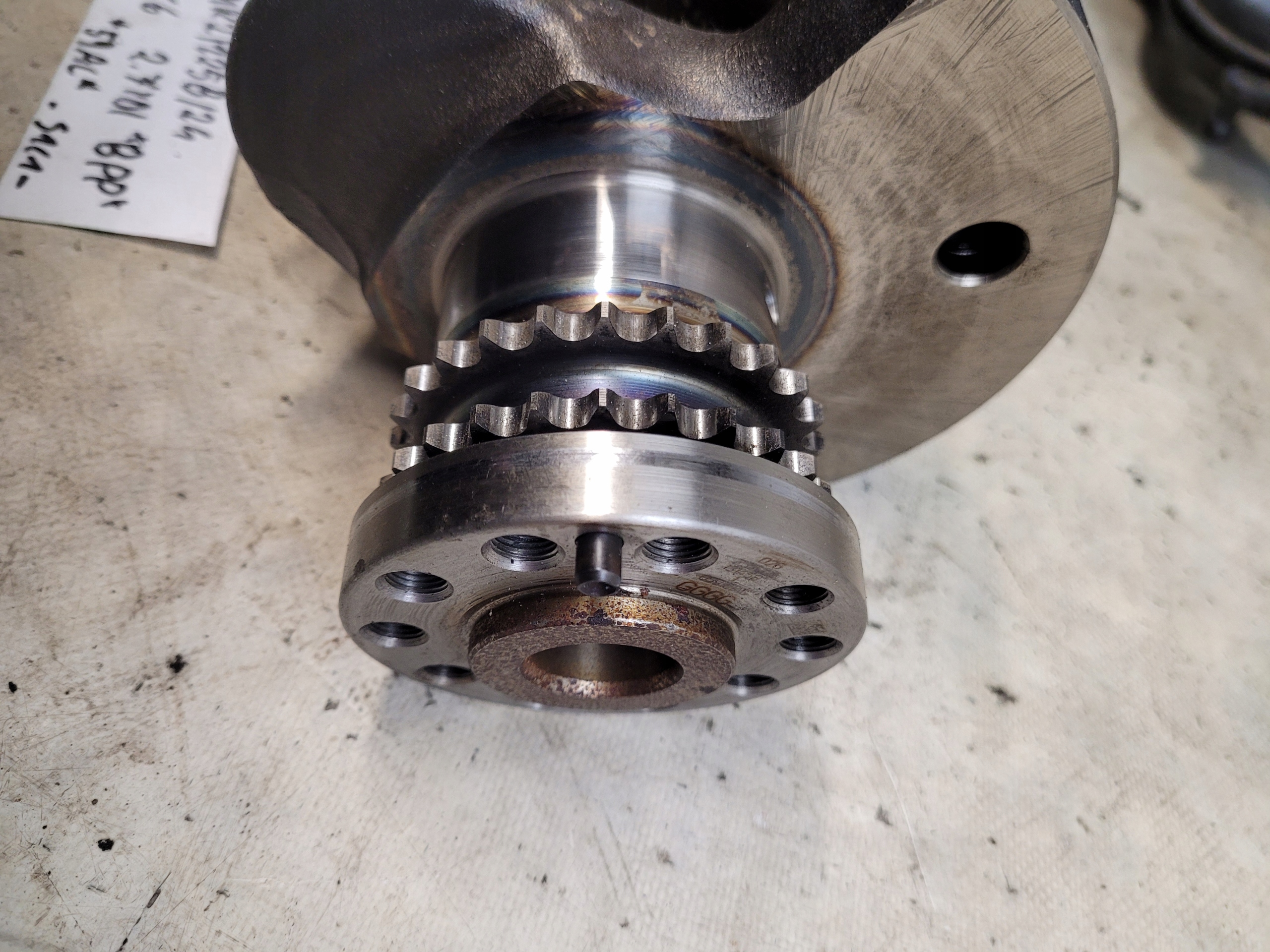 crank OE 59AC AUDI A6 C6 2.7TDI BPP 180KM