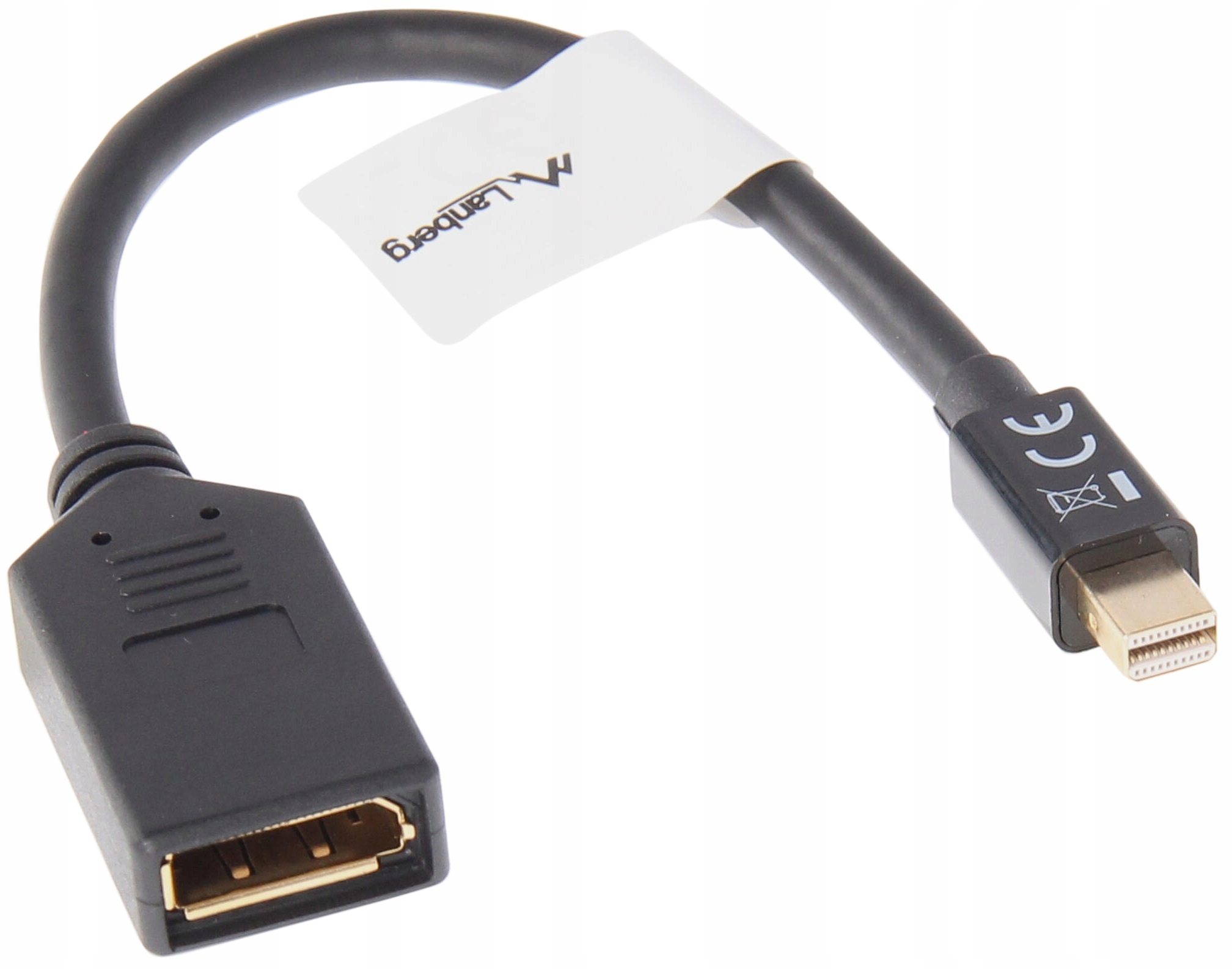 

Adapter mini DisplayPort do DisplayPort miniDP Dp