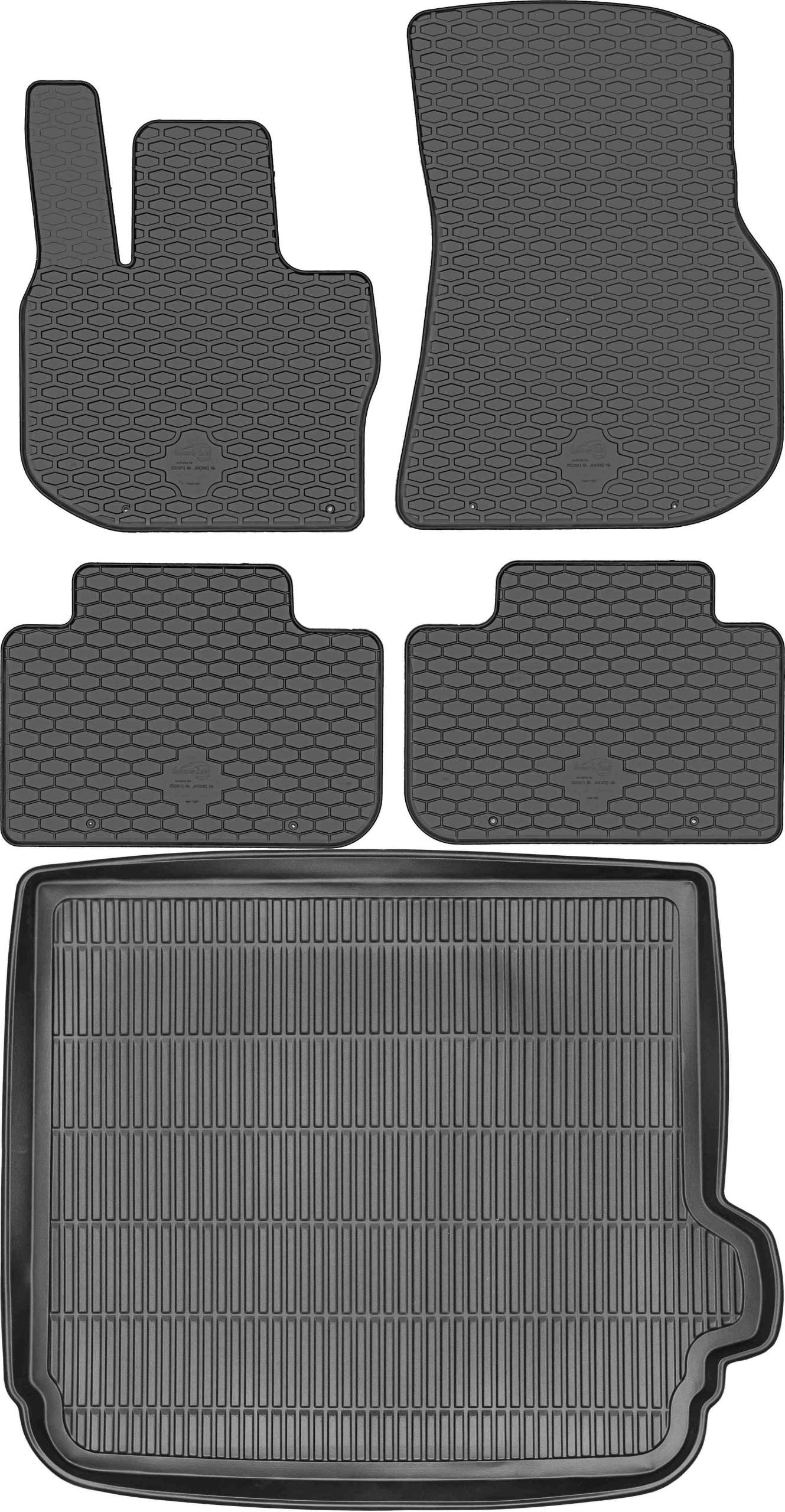 Bmw X4 G02 Suv 2018- Koberce batožinový priestor