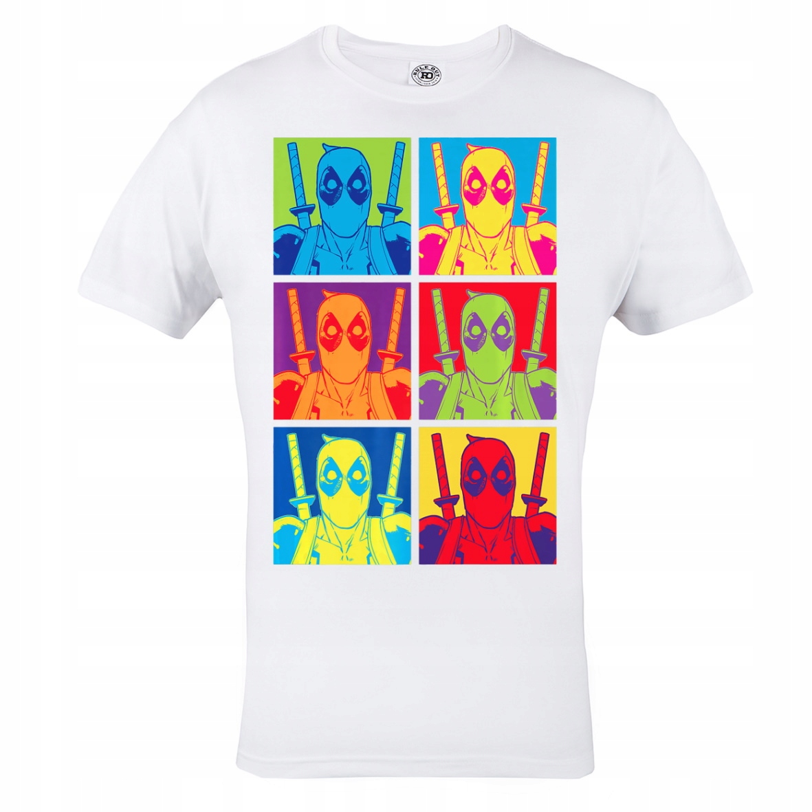 

Męska Koszulka Bawełniana Dla Fana Deadpool Marvel