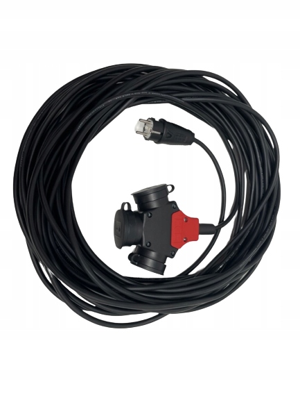 Przedłużacz rozdzielacz 1 fazowy 16 A - 15m