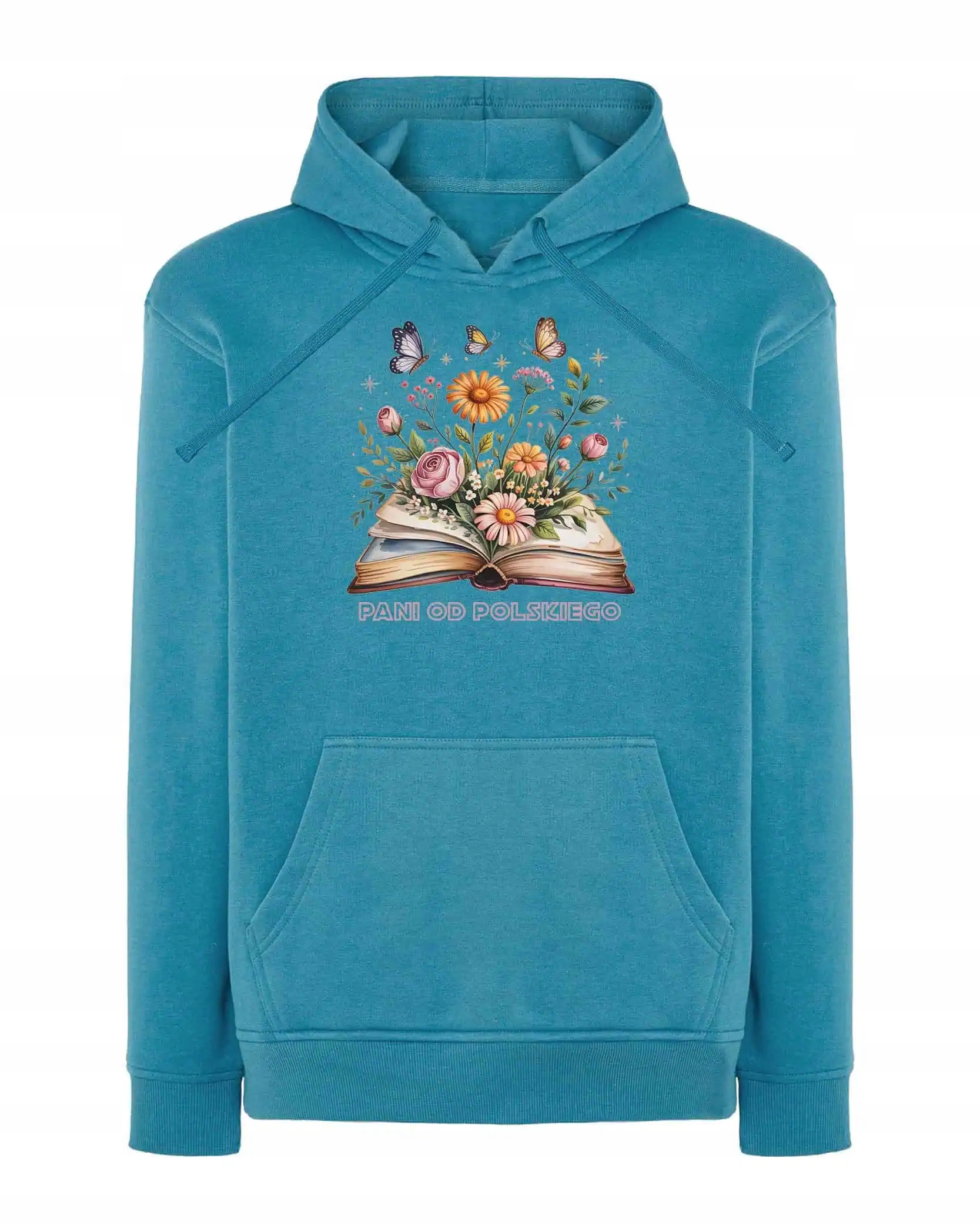 Mikina s kapucí Den učitelů polské učitelky Modrá XL