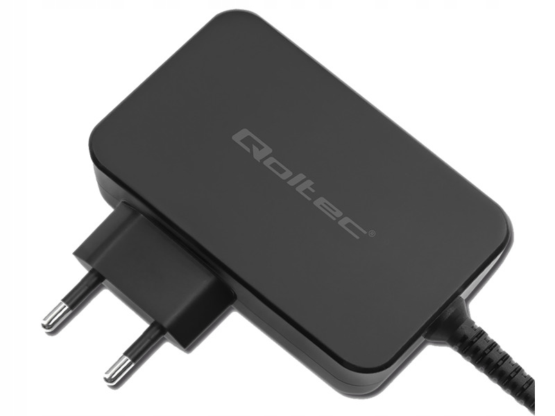 Ładowarka sieciowa Qoltec Gan Power Pro 65W Czarny