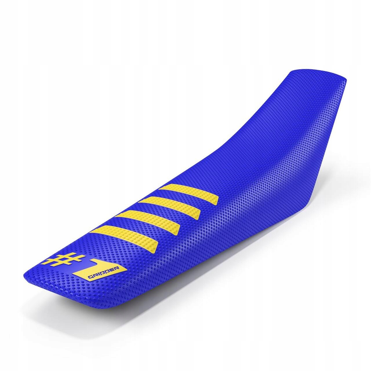 Poťah sedadla OneGripper Ribbed modrý/yellow