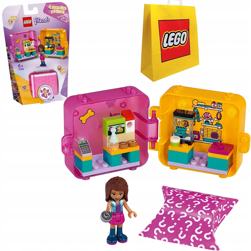 Lego Friends 41405 Lego Friends Kostka Andrey Pro Hraní V Obchodě taška