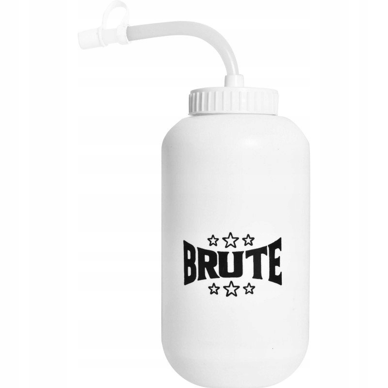 Butelka sportowa, bidon bokserski Brute 1000 ml biała