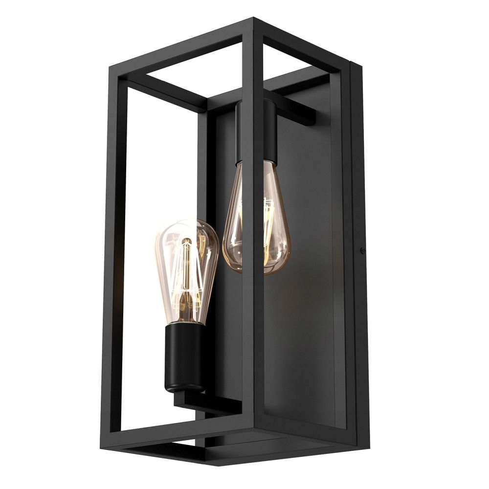 Obdĺžniková dvojbodová nástenná lampa Frame 6693 Luminex