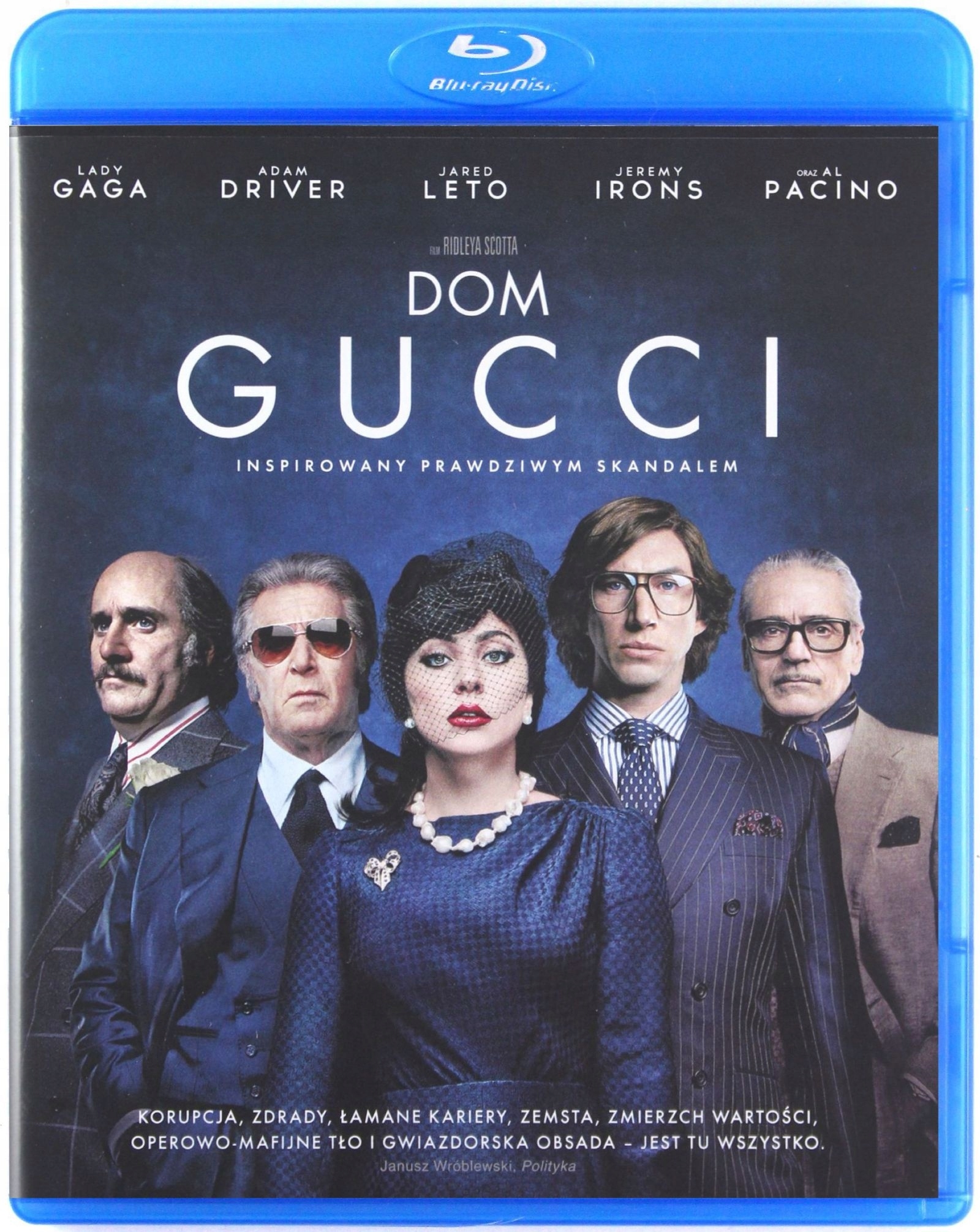 Dom Gucci Blu-ray Nowa Folia