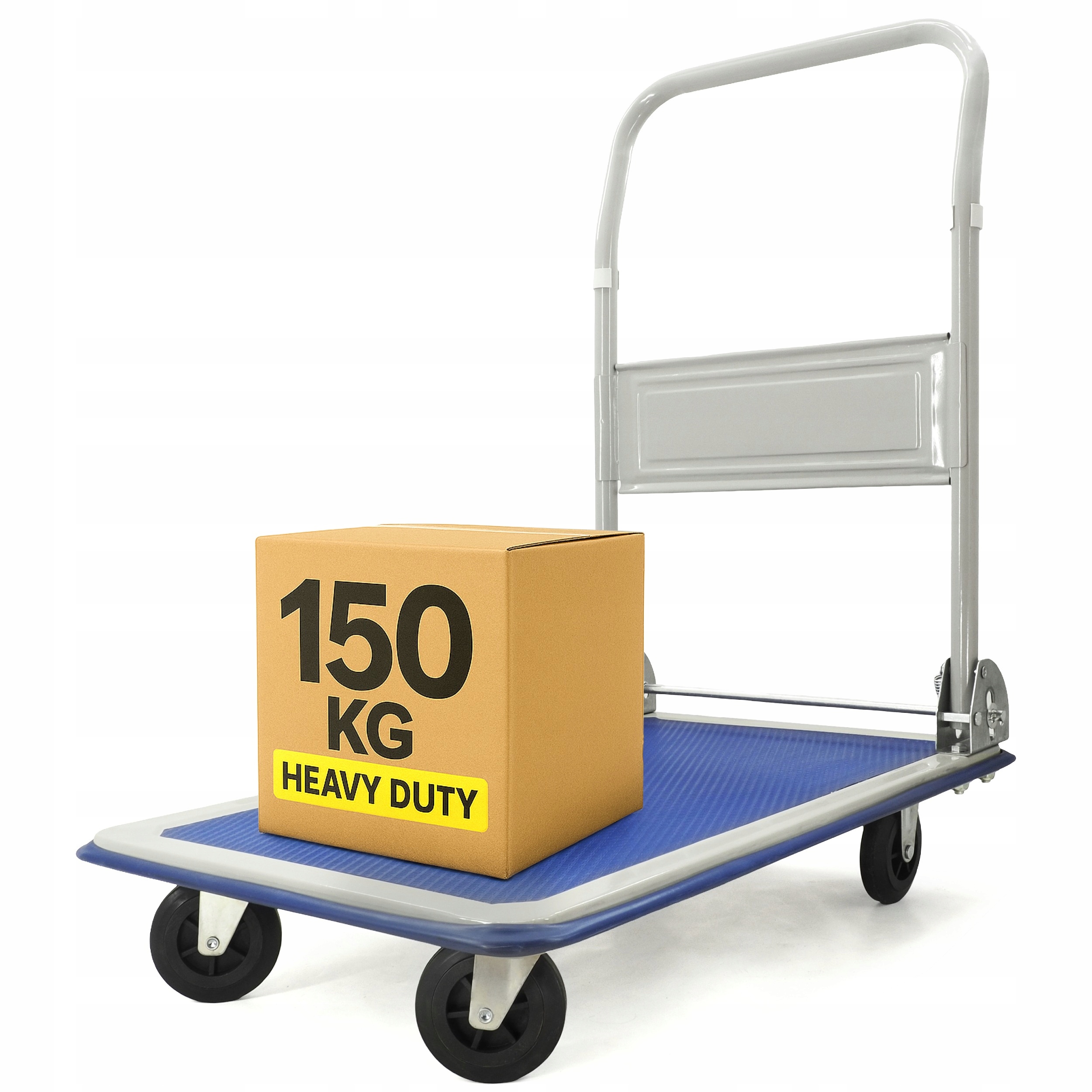Skládací Přepravní Plošinový Vozík 150 Kg, Skladovací H150 150