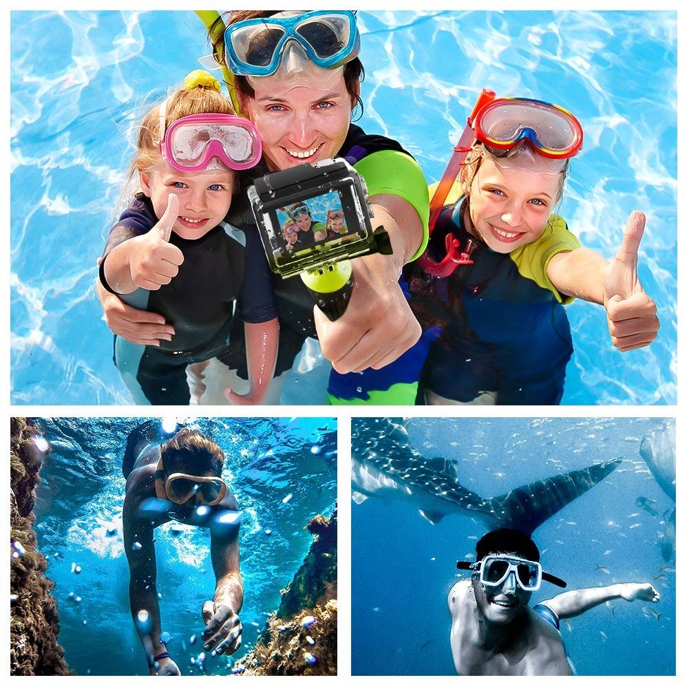 Uchwyt Wypornościowy Do Kamery Sportowej GoPro Hero Pasek 78cm FEBBYA — miniatura 6