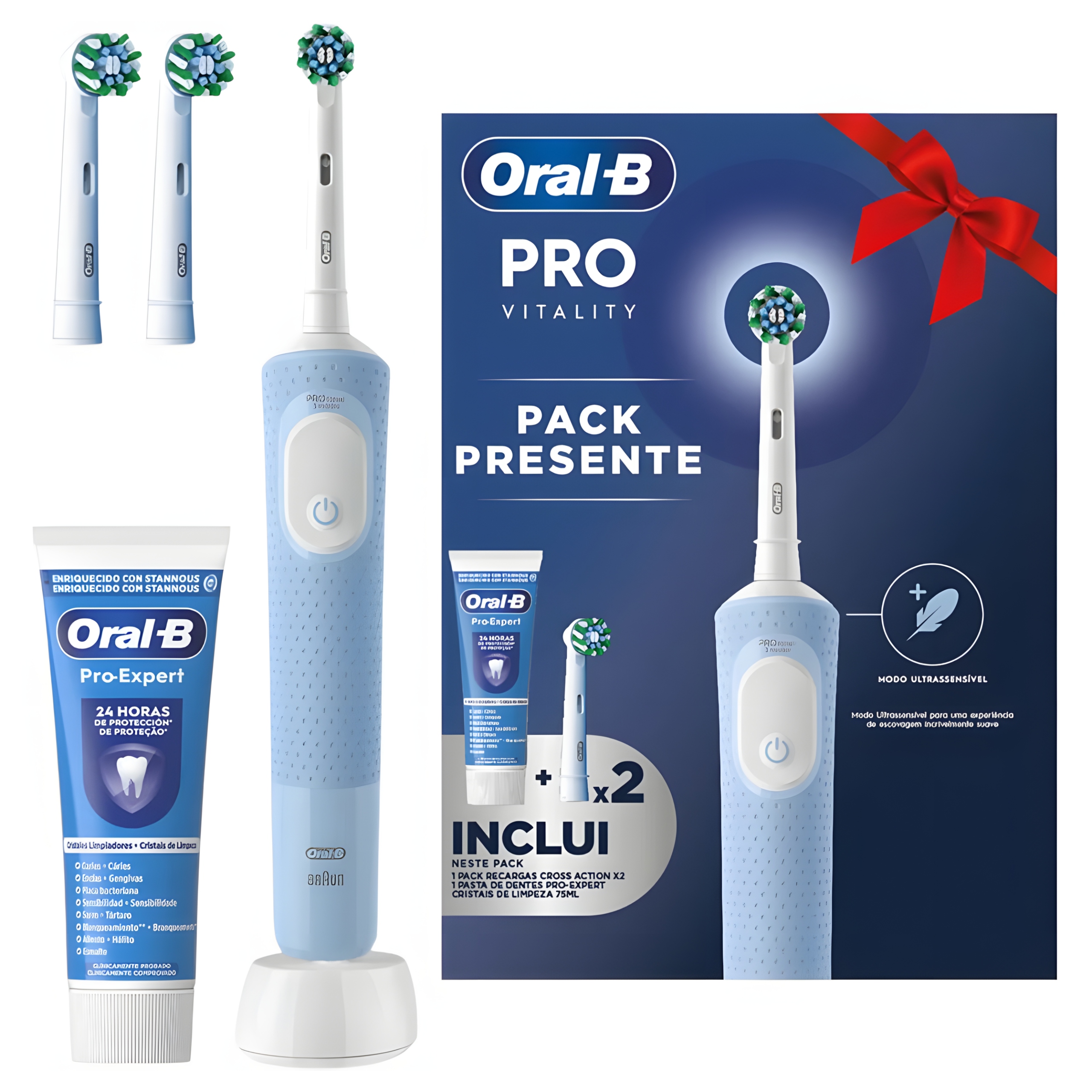 Szczoteczka Elektryczna do Zębów Oral-B Vitality Pro Special Pack Blue