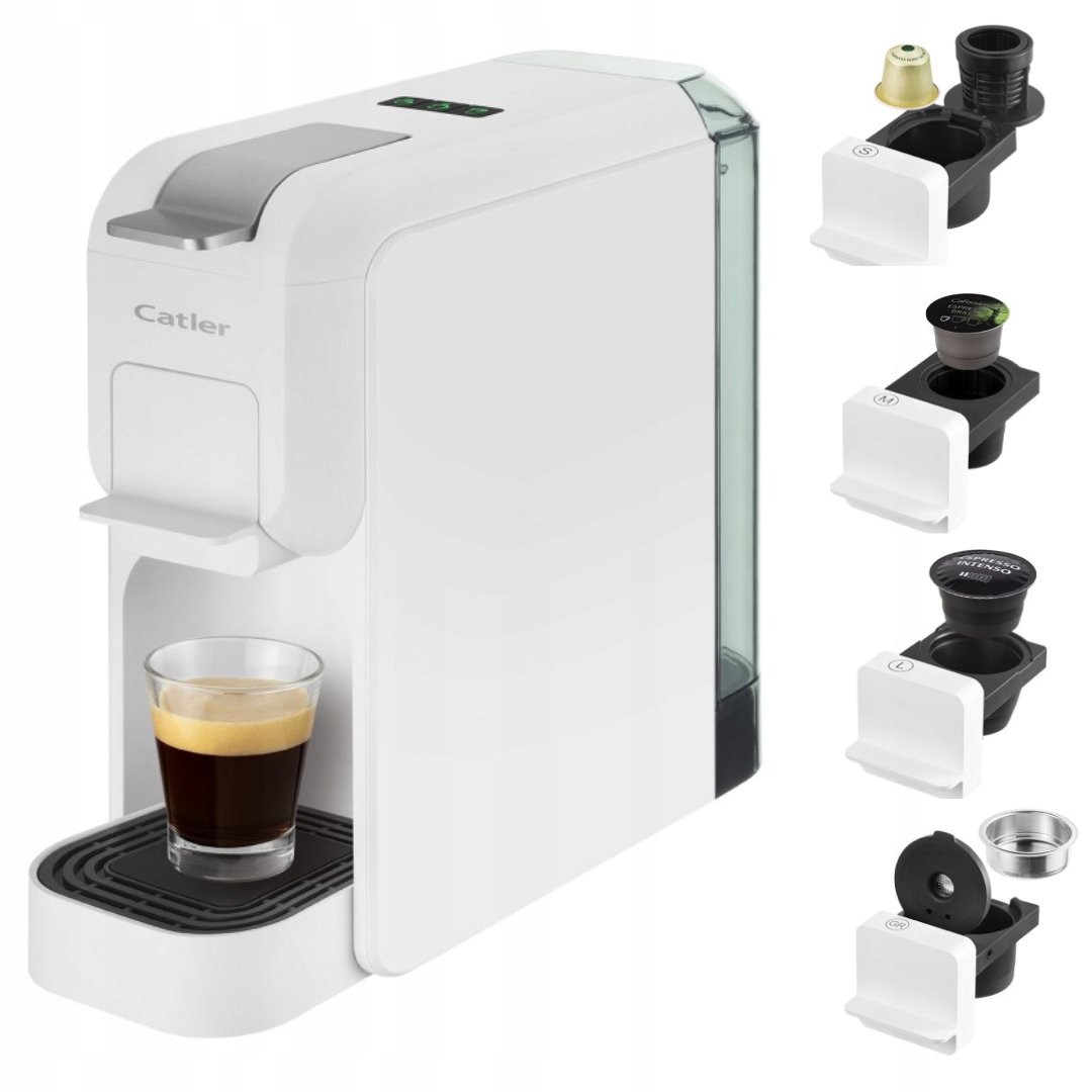 Ekspres Kapsułkowy 3rodzaje Kapsułek Nespresso Cafissimo DolceGusto+Mielona
